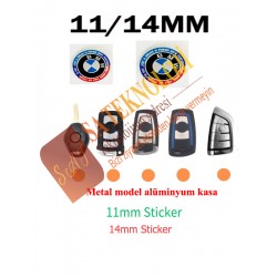 Bmw kumanda anahtar logosu (Newworldblue-11mm-14mm)