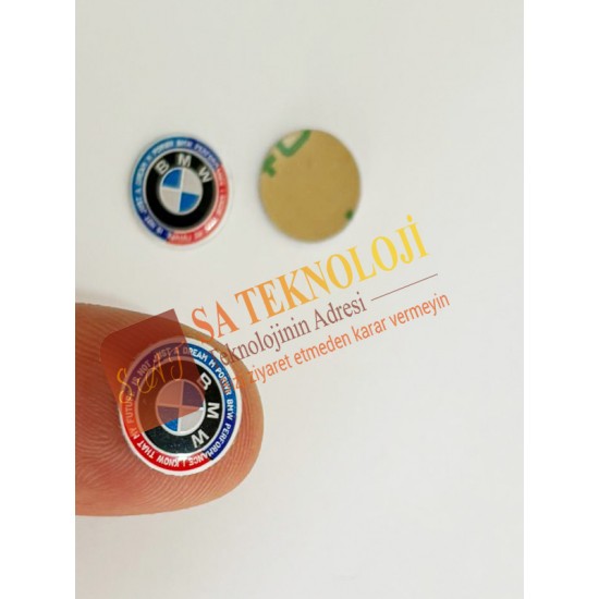 Bmw kumanda anahtar logosu (Newworldblue-11mm-14mm)