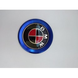 Bmw direksiyon logo 45mm (RED-BLACK)