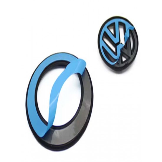 Volkswagen direksiyon logo ve çerçeve seti