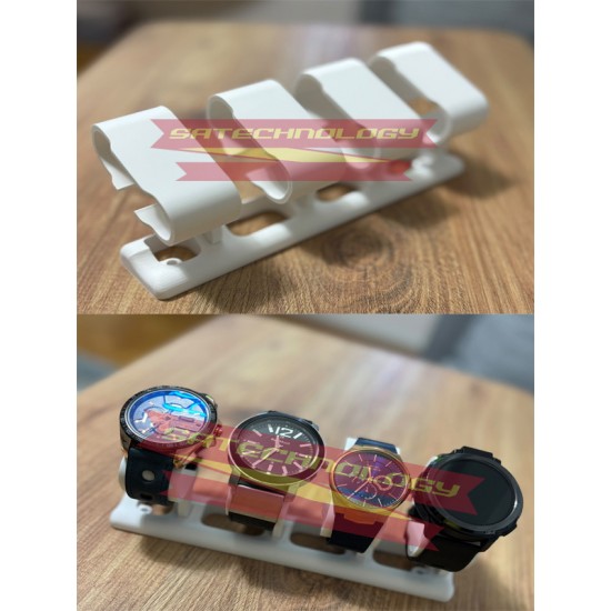 Kol saati standı 4lü set bileklik Organizer 4'lü Saat Tutucu Stand