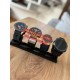 Kol saati standı 4lü set bileklik Organizer 4'lü Saat Tutucu Stand