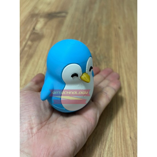 Penguen Roly Poly Oyuncak – Sallanan Denge Oyuncağı, Sevimli Dekoratif Penguen