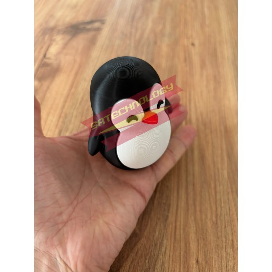 Penguen Roly Poly Oyuncak – Sallanan Denge Oyuncağı, Sevimli Dekoratif Penguen