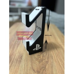Ps5 Dualsense Oyun konsolu standı masaüstü kol standi (Dikey model ikili)