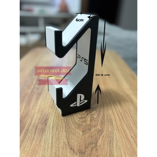 Ps5 Dualsense Oyun konsolu standı masaüstü kol standi (Dikey model ikili)