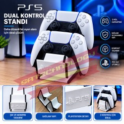PS5 DualSense oyun konsolu standı masaüstü yatay model