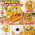 Pikachu Temalı Duvar ve Masa Saati – Dekoratif Çocuk Odası ve Oyun Odası Saati 22cm