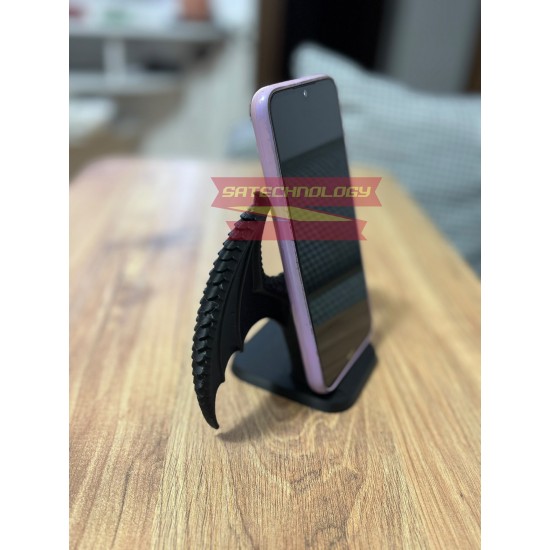 Telefon tutucu ejderha kanat şeklinde