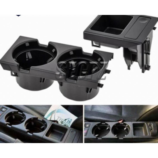 Bmw E46 bardaklık seti (siyah)