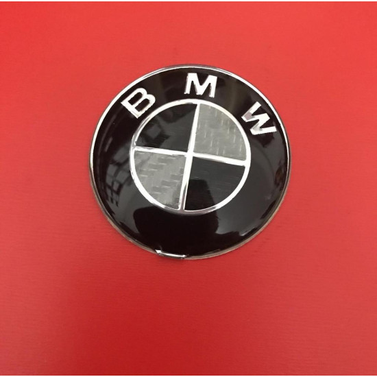 Bmw direksiyon logo 45mm (karbon)