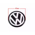 Volkswagen direksiyon logo 45 mm 