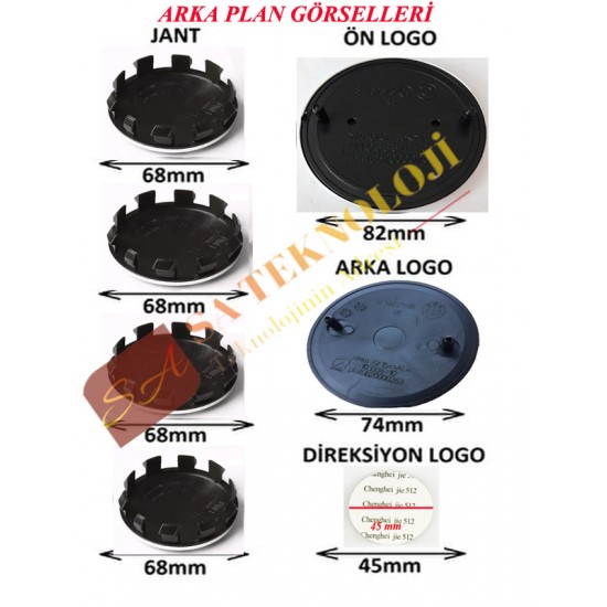 Bmw 50.yıl özel logo seti G20,G28,G30,G31,G32,G38 (NEWTYPE MAVİ BEYAZ 51148132375-51148219237)