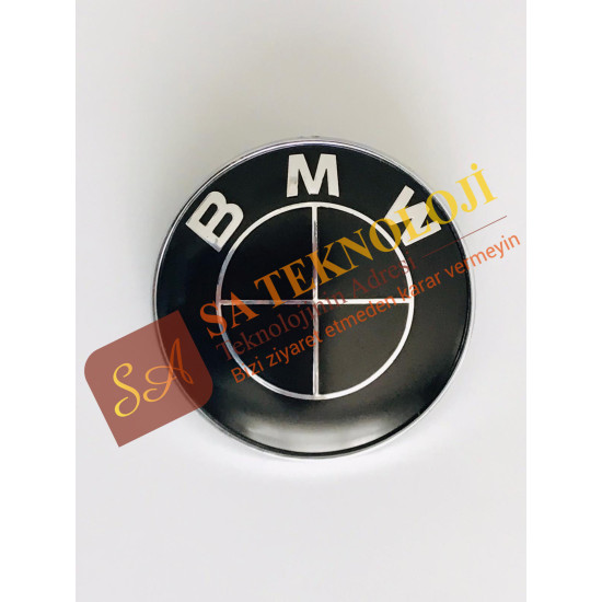 Bmw F20 logo seti Fullblack (Fullblack 51767288752 )