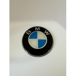 Bmw logo seti 7 parça kaput-bagaj-jant-direksiyon (Mavi-Beyaz)