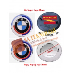 Bmw E39 kaput ve bagaj logosu (50 yıl Newtypeblue 51148132375-51148203864)