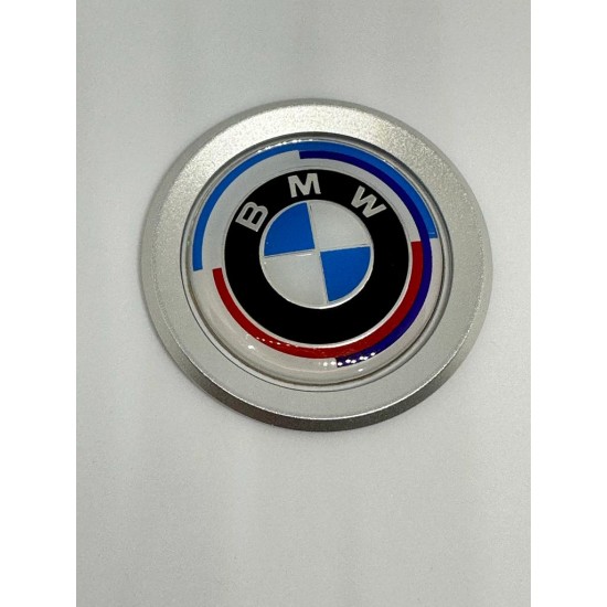 Bmw direksiyon logo 45mm (Newtype mavi beyaz)