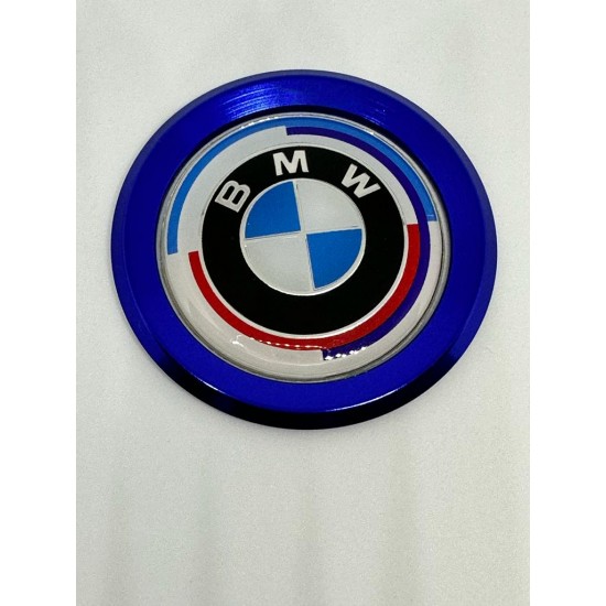 Bmw direksiyon logo 45mm (Newtype mavi beyaz)