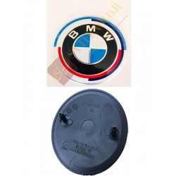 Bmw 50.yıl kaput bagaj logosu  (Newtype mavibeyaz 51148219237-51148132375)