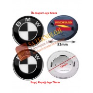 Bmw E39 kaput ve bagaj logosu (SiyahBeyaz 51148132375-51148203864)