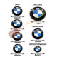 Bmw F30 logo seti (MAVİ BEYAZ- 51767288752 )