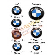 Bmw E39 kasa uyumlu logo seti 7 parça(Mavibeyaz 51148132375-51148203864)
