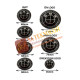 Bmw 50.yıl özel logo seti F30 3pin (Newworld Fullblack 51148132375-51148219237)