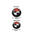 Bmw Kaput ve Bagaj Logo Takım Ön Arka 2 Li SET(SİYAH BEYAZ )