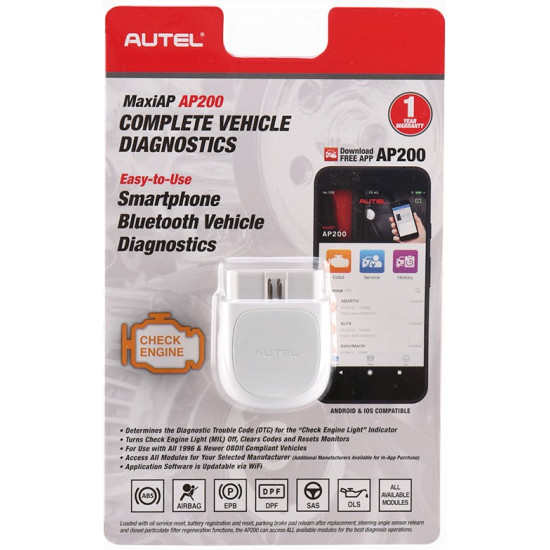 Autel profesyonel arıza tespit cihazı