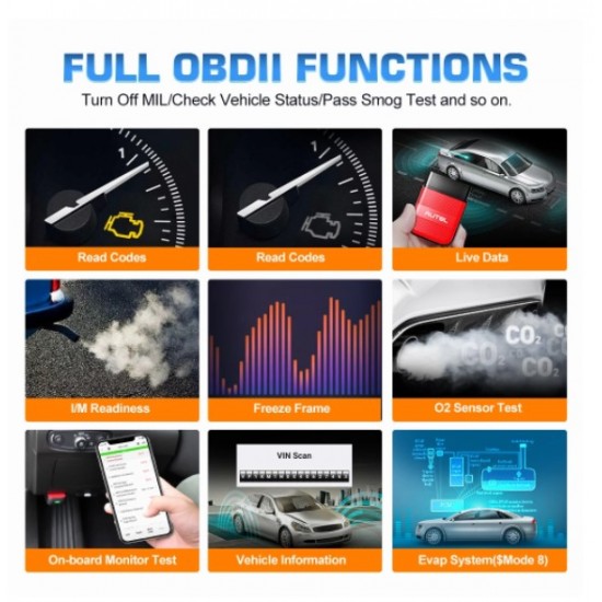 Autel profesyonel arıza tespit cihazı