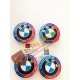 Bmw 50.yıl  jant göbeği logo 68mm (NewWorld MAVİ-BEYAZ)