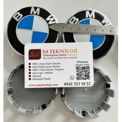 Bmw jant göbeği logo (MAVİ-BEYAZ)