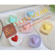 Lens takma aparatı ve taşıma kutusu set (Kalpli aynalı model)
