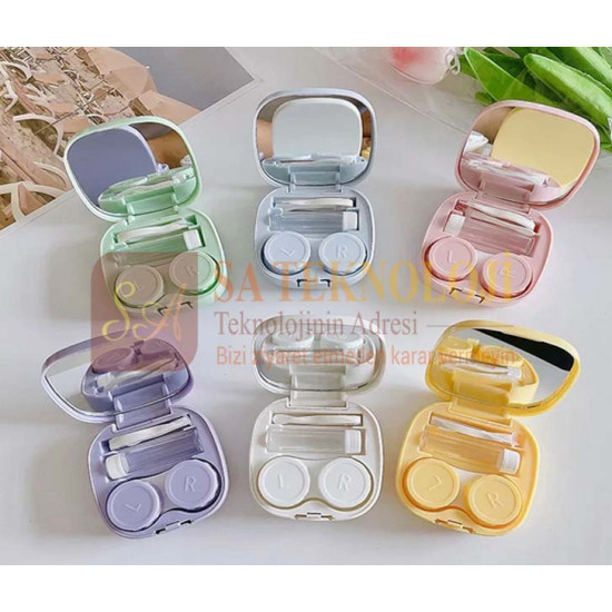 Lens takma aparatı ve taşıma kutusu set (Kare aynalı model)