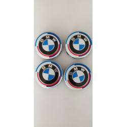 Bmw 50.yıl  jant göbeği logo 68mm (NEWTYPE MAVİ-BEYAZ)