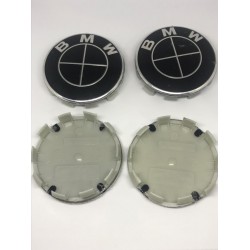 Bmw jant göbeği logo 68mm (FULL BLACK)