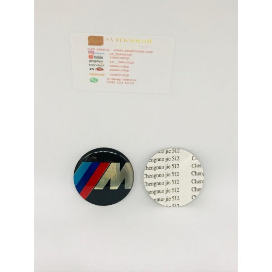 Bmw logo seti kaput-bagaj-jant-direksiyon(M Logo)