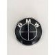 Bmw kaput bagaj logo seti (full black)