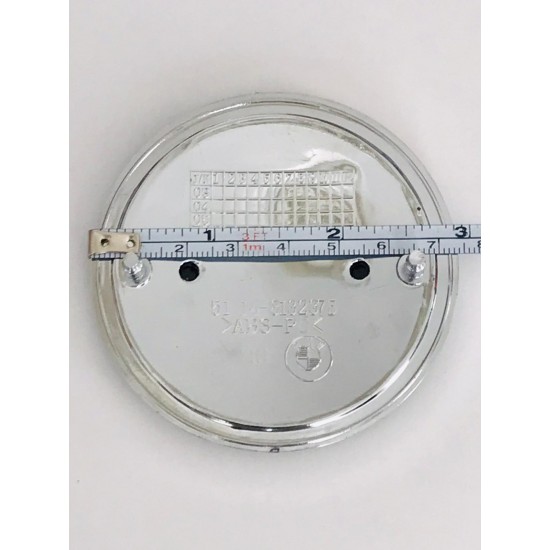 Bmw kaput bagaj logo seti (full black)