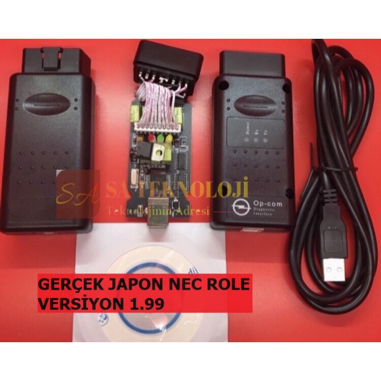 Opel opcom arıza tespit ve gizli özellik açma cihazı