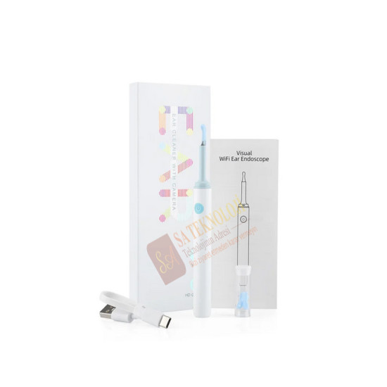 Kulak içi kamera ve kulak temizleme cihazı