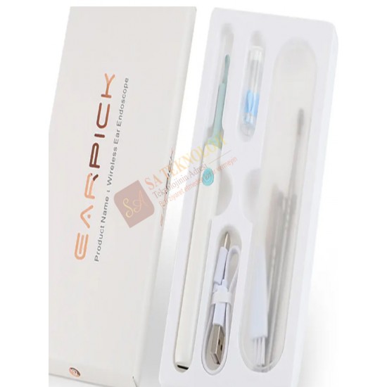 Kulak içi kamera ve kulak temizleme cihazı